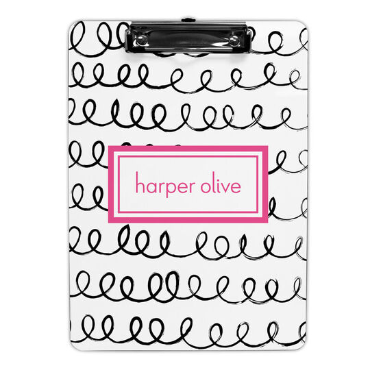 Curly Q Clipboards